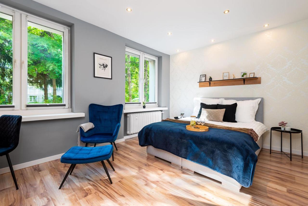Kairos Apartments - City - Darmowy Parking, Scisle Centrum Κατοβίτσε Εξωτερικό φωτογραφία